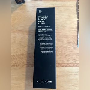 Allies of Skin. Retinal & Peptides Repair Night Cream. Brand New.